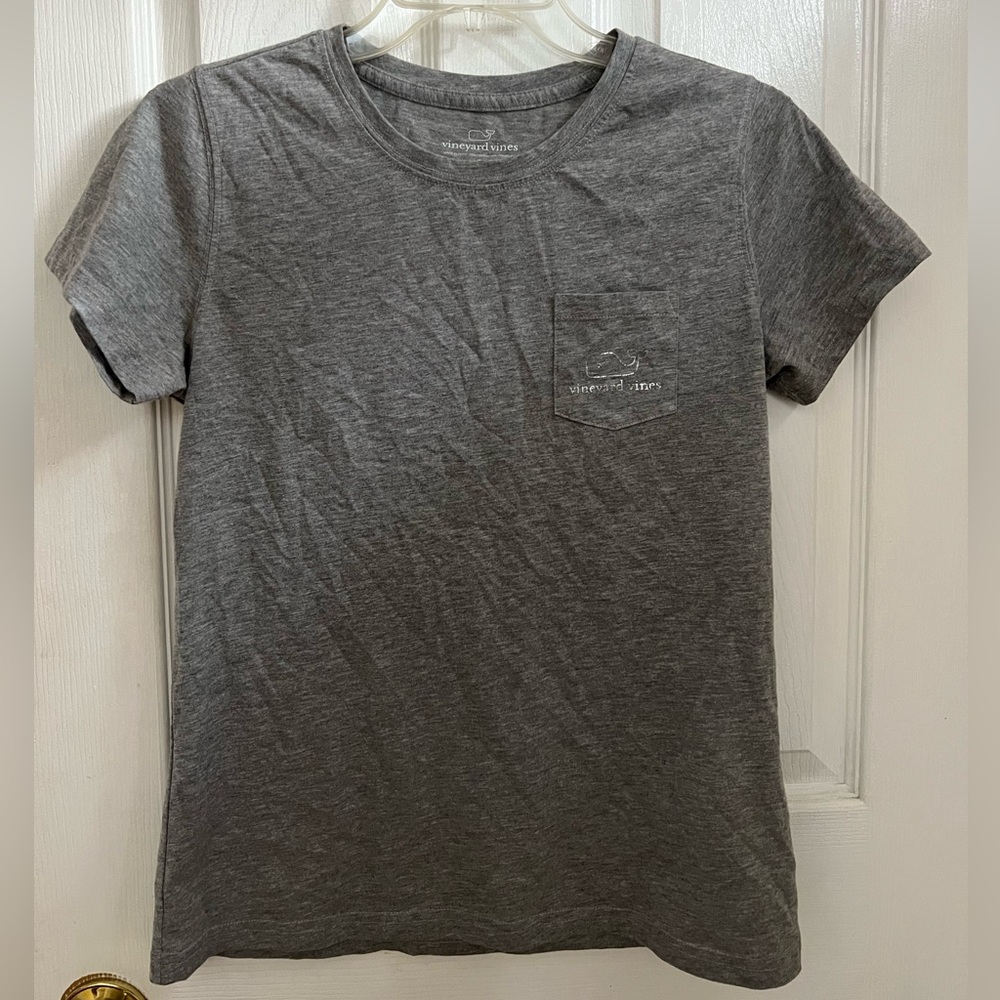 Vineyard Vines Charcoal Short Sleeve Tee